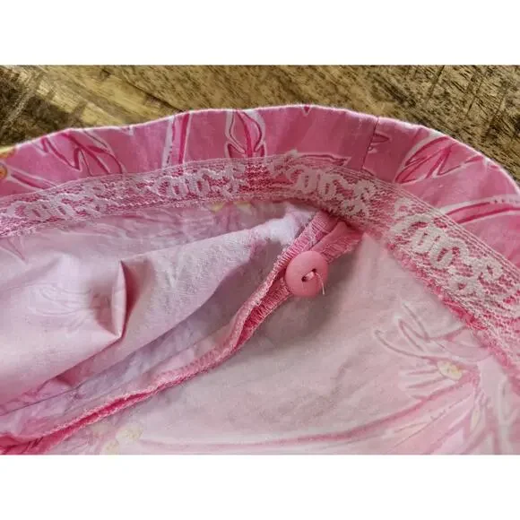 Lilly Pulitzer Vintage Pink Palm Tree Skirt Women's Size 6 Tropical Beach Resort - Picture 4 of 12